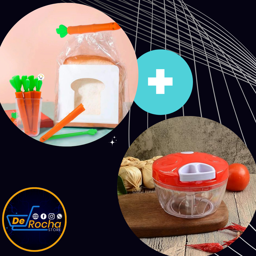 Kit sellador bolsa+picadora manual